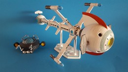 Capitaine Flam Maquette Cyberlabe Professeur Simon