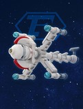 Capitaine Flam Cyberlabe en Lego