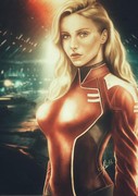 Joan Landor, Captain Future's girlfriend