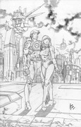 Captain Future & Joan Landor
