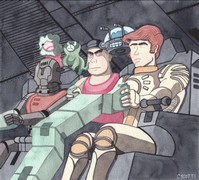 The Captain Future team