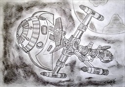 Cyberlabe, vaisseau du Capitaine Flam