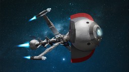 Dessin 3D Cyberlabe (Comet) du Capitaine Flam