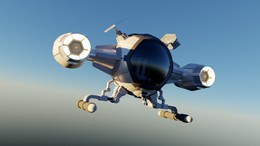 Dessin 3D Cosmolem du Capitaine Flam