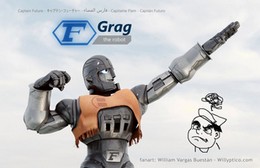 Dessin 3D Grag Capitaine Flam
