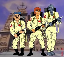 Crossover Capitaine Flam Ghostbusters