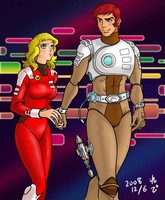 Captain Future & Joan Landor