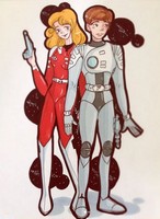 Captain Future & Joan Landor