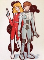 Captain Future & Joan Landor