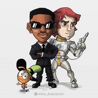 Crossover Capitaine Flam  Men In Black