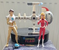 Capitaine Flam, Simon et Johann Figurines