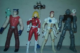 Capitaine Flam, Johann, Mala, Grag en figurines