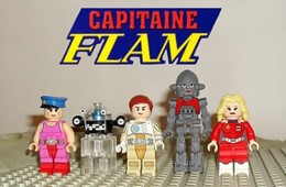 Capitaine Flam Figurines Lego