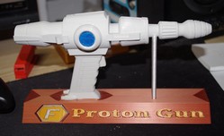 Capitaine Flam Pistolet à protons STL