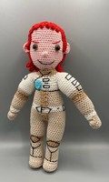 Capitaine Flam Figurine en crochet