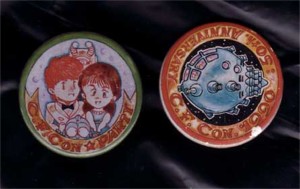 Captain Future Convention 1990 Badges