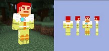 Skins Capitaine Flam pour Minecraft 