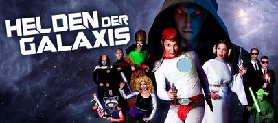 Affiche Helden der Galaxis
