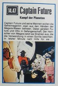 Captain Future - Encart TV  Hörzu (8-11-1980)