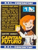 Capitaine Flam (Capitan Futuro) dans TV Sorrisi e Canzoni (28 01 1981)