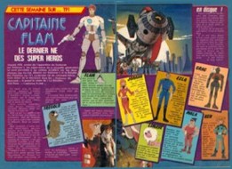 Capitaine Flam dans Télé Junior 1981