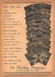 The Thrilling Magazines : Captain Future, Startling Stories, Thrilling Wonder Stories