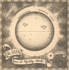 Carte du Soleil - dessin original "Pulp"