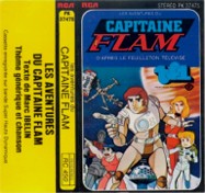 Capitaine Flam aventure audio cassette