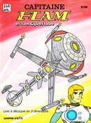 Capitaine Flam et son Cyberlabe Livre à découper