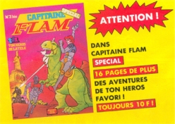 Publicité Capitaine Flam  Spécial 
