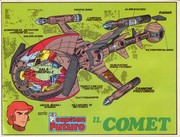 Capitan Futuro Fumetto Comet