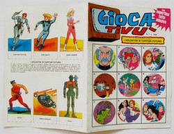 Fumetto Capitan Futuro Gioca Tivù 7