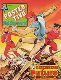 Capitan Futuro Fumetto Noi Supereroi  Poster Tivù