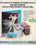 Capitan Futuro Album Figurine Panini Sole