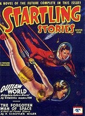 Startling Stories Captain Future Outlaw World