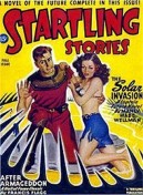 Captain Future Pulp Magazine 20 : The Solar Invasion (Startling Stories)