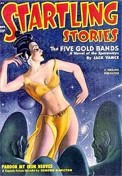 Captain Future Pulp Magazine  24 : Pardon my Iron Nerves (Startling Stories)