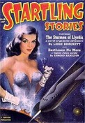 Captain Future Pulp Magazine 26 : Earthmen No More (Startling Stories)