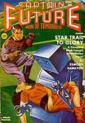 Captain Future Pulp Magazine  6 : Star Trail to Glory