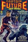 Captain Future Pulp Magazine  10 : Outlaws of the Moon