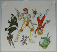 Captain Future Stickers