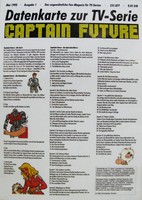 Captain Future Datenkarte