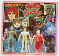 Captain Future POPY : 4 figurines plastique