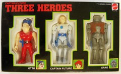 Captain Future Mattel Three Heroes