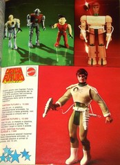 Catalogue de jouets Mattel  1981 Capitaine Flam Capitan Futuro