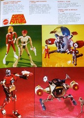 Catalogue de jouets Mattel  1981 Capitaine Flam Capitan Futuro