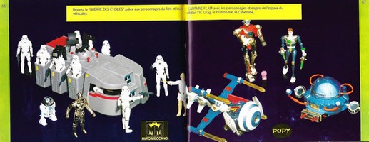 Catalogue de jouets Printemps Noël 1981 Capitaine Flam