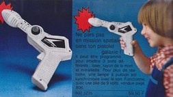 Capitaine Flam Pistolet Galaxy Gun  Catalogue La Redoute