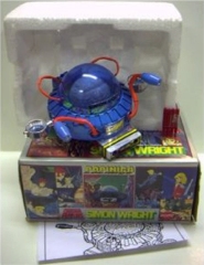 Capitaine Flam POPY : détail du jouet Simon Wright