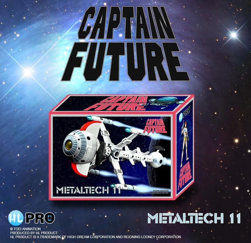 Figurines Hl pro Capitaine Flam Metaltech 11 Cyberlabe / Future Com